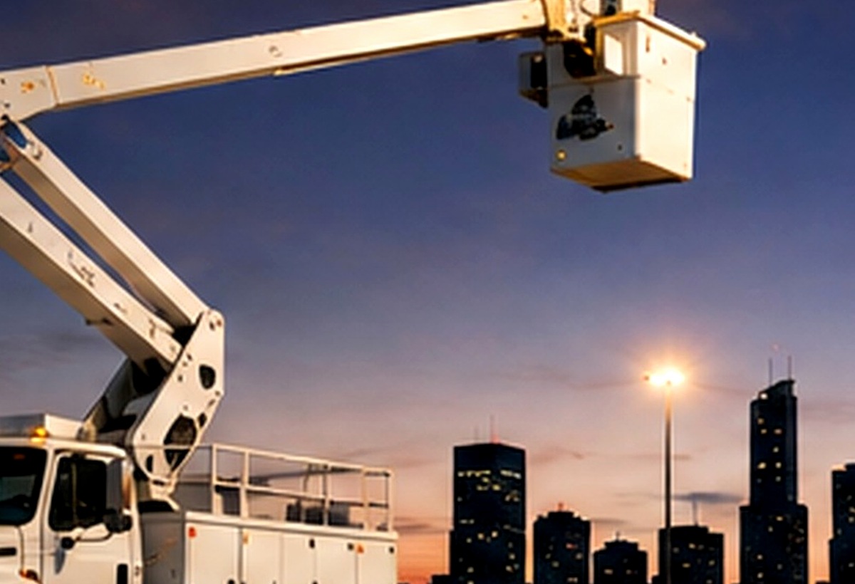 Trico Holdings Neon Signs work-at-height service